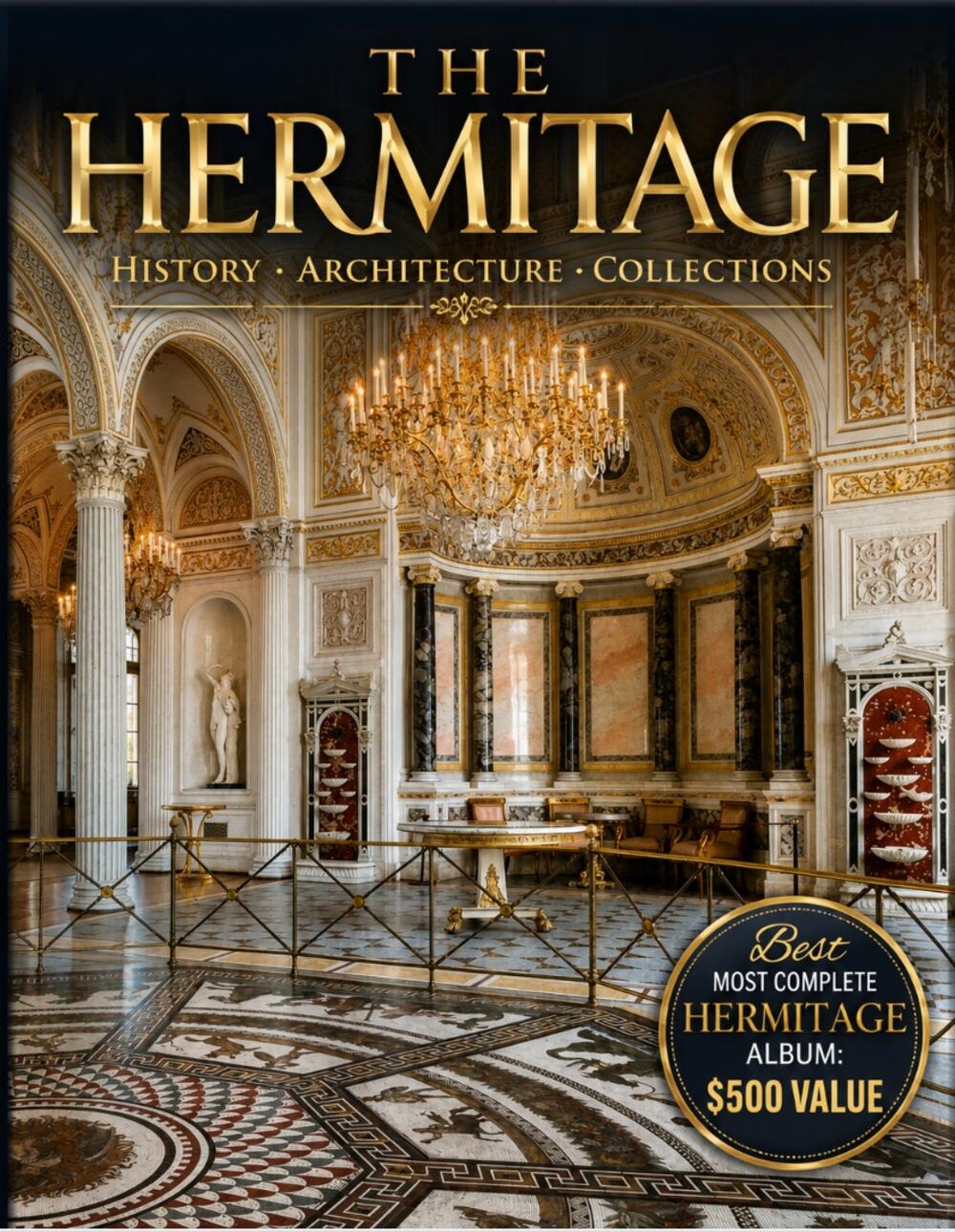 HERMITAGE Photo Album XL History Architecture Winter Palace St Petersburg Russia